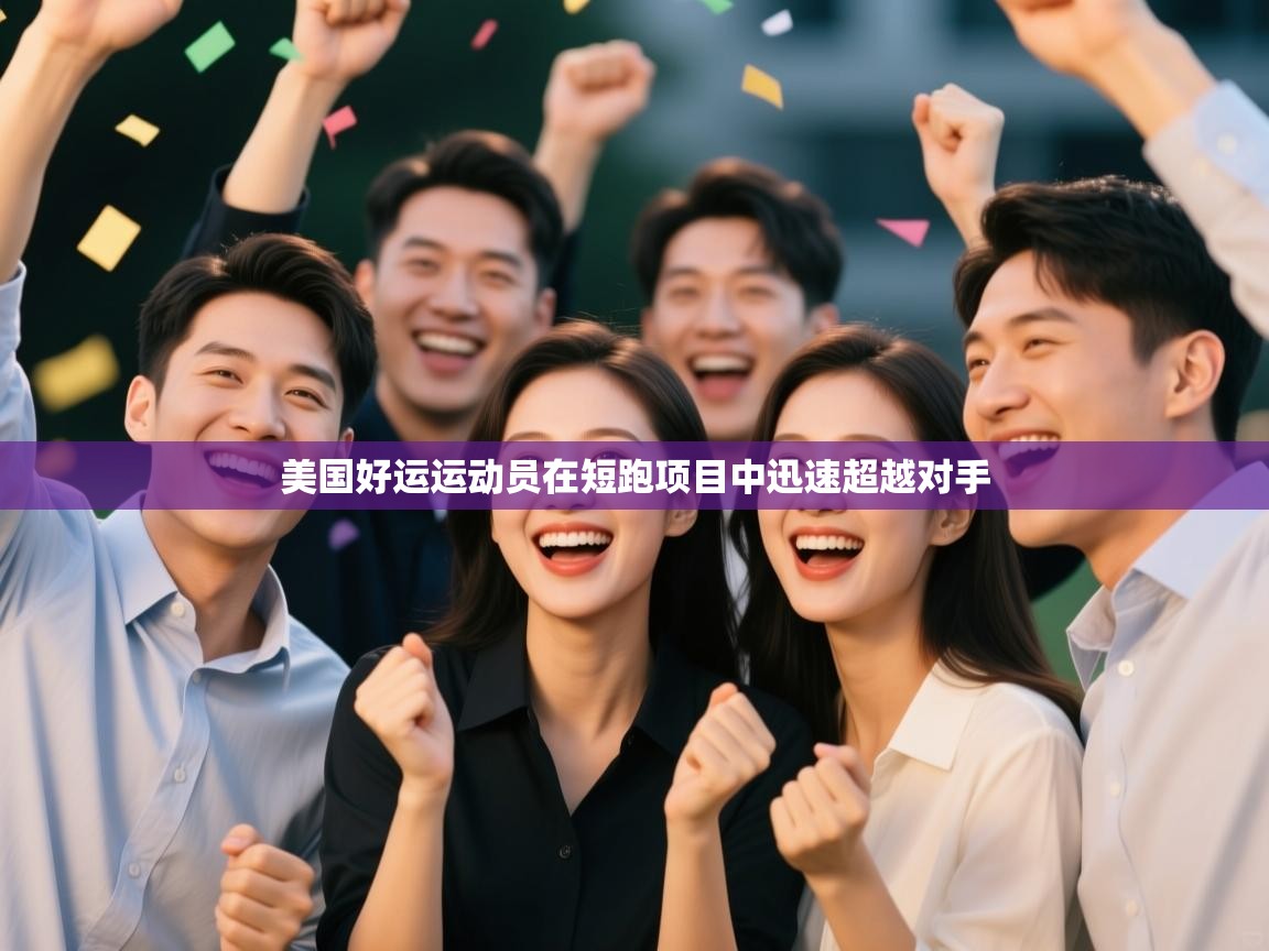 美国好运运动员在短跑项目中迅速超越对手 第1张
